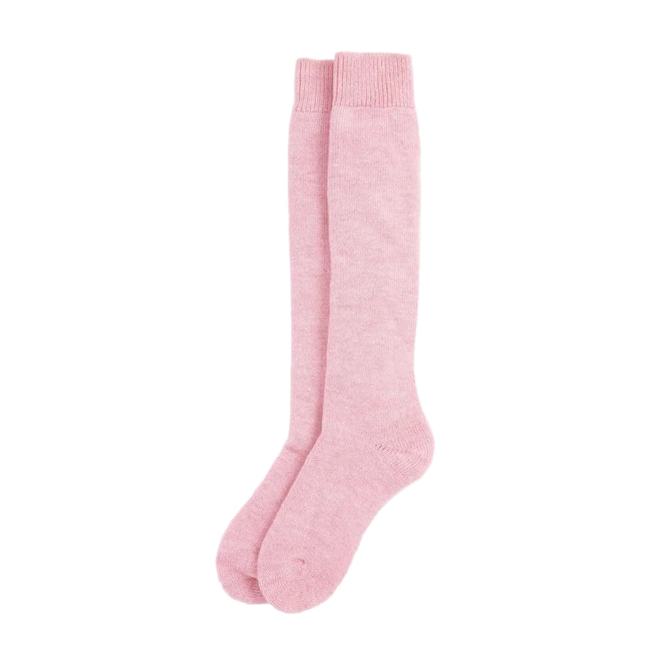 Barbour Ladies Wellington Knee Socks - Rose Pink