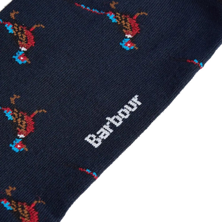 Barbour Mavin Sock - Navy Pheasant