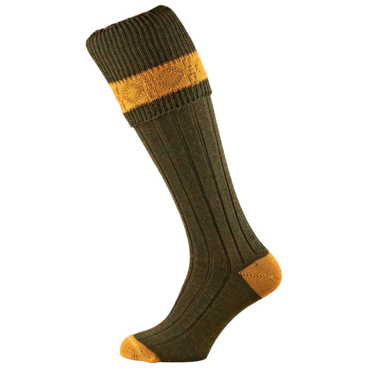 Pennine Byron Shooting Socks - Greenacre