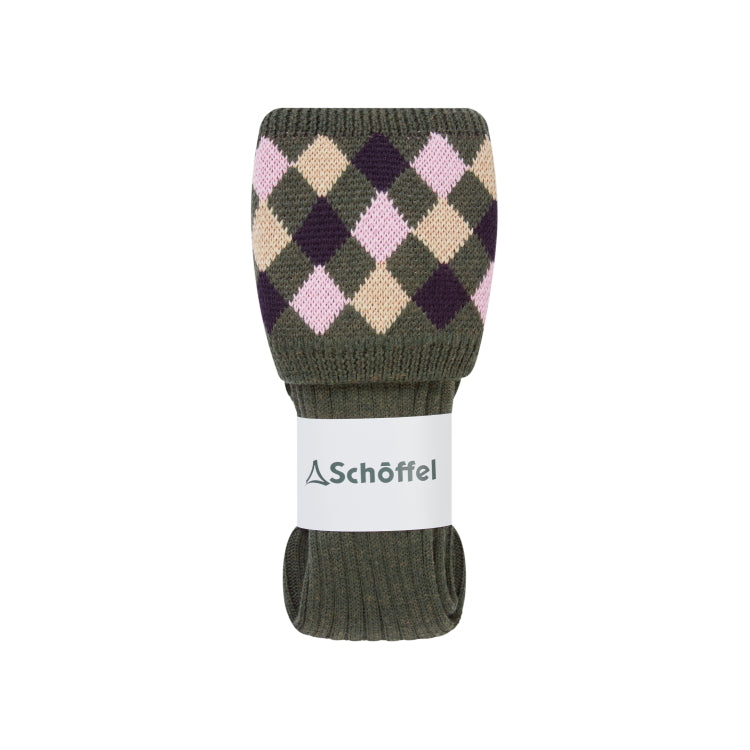 Schoffel Ladies Ptarmigan Shooting Socks - Dark Cedar
