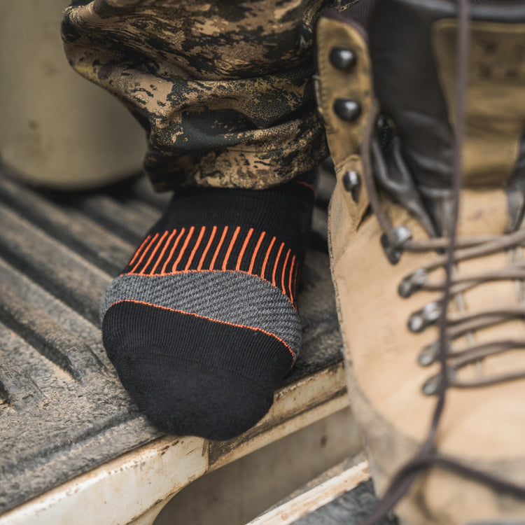 Seeland Field Coolmax Socks – 2Pack - Black/Dark Grey