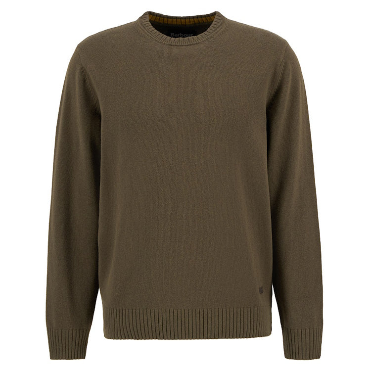 Barbour Kelson Crew Neck Sweater - Olive