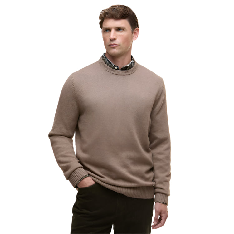 Barbour Kelson Crew Neck Sweater - Stone