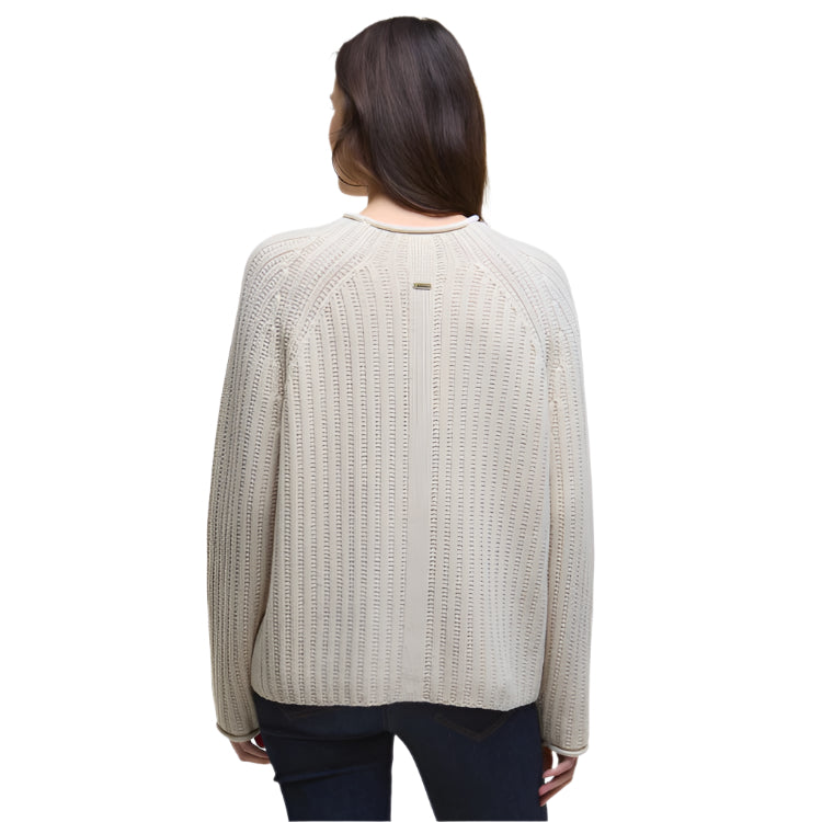 Barbour Ladies Bamburgh Knitted Jumper - Birch