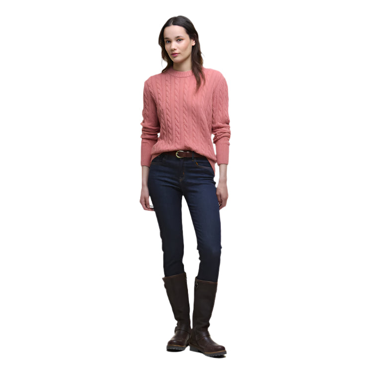 Barbour Ladies Belford Knitted Jumper - Arabesque