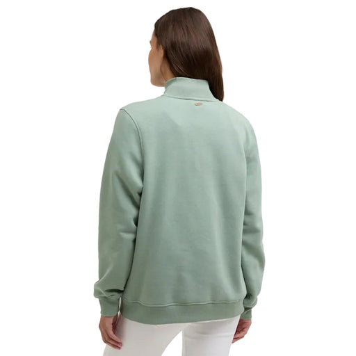 Barbour Ladies Cynthia Half Zip Sweatshirt - Blue Sage