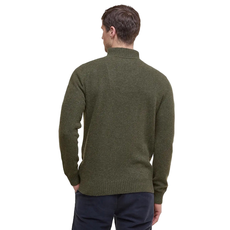 Barbour Nelson Essential Half Zip Sweater - Seaweed