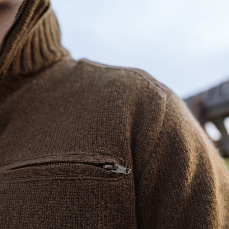 Harkila Annaboda WSP Knit Half Zip - Willow Green