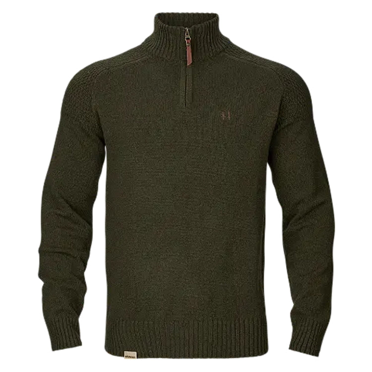 Harkila Vincent Merino Half Zip Pullover - Rosin