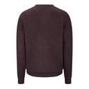 Hoggs Of Fife Borders Ribbed Knit Pullover - Redwood