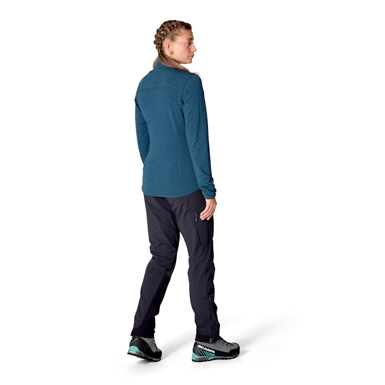 Rab Ladies Ascendor Light Pull-On Sweater - Tempest Blue