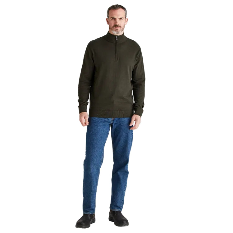 Ridgeline Hartland 1/4 Zip Neck - Deep Forest