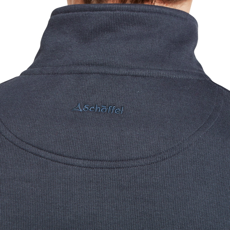 Schoffel Kingsand 1/4 Zip Jumper - True Navy