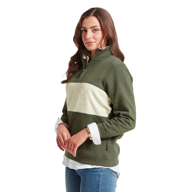 Schoffel Ladies St Agnes Sweatshirt - Beetle Green