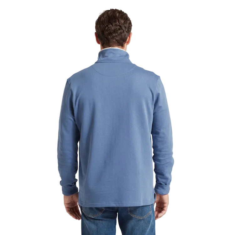 Schoffel Trencom 1/4 Zip Sweatshirt - Vintage Indigo/Stone