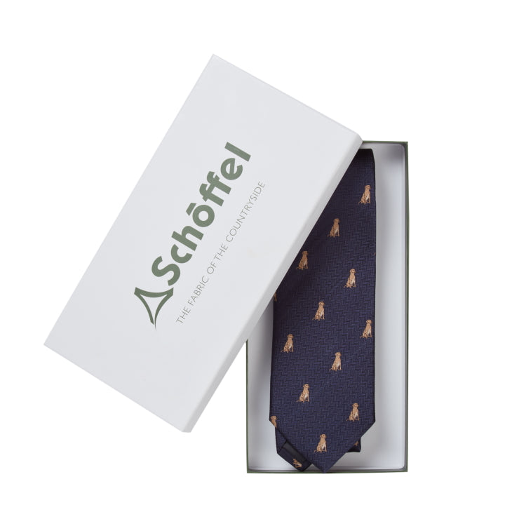 Schoffel Ashford Silk Tie - Labrador