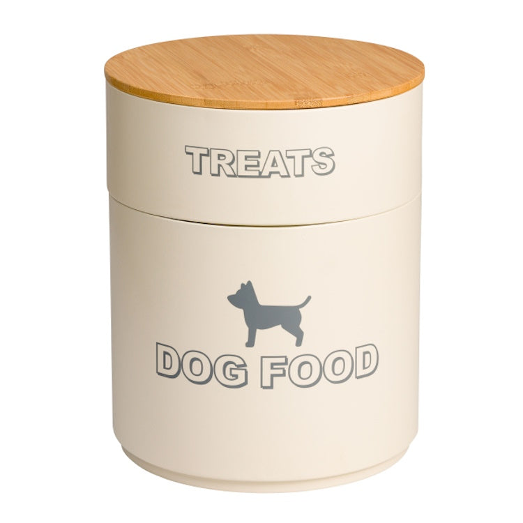 House of Paws Stackable Pet Food And Treat Tin