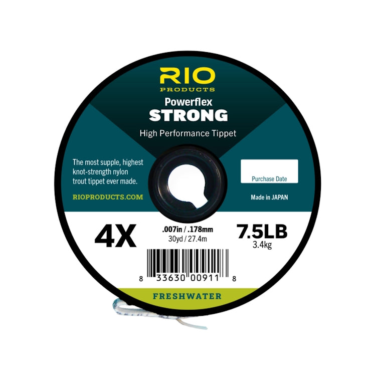 Rio Powerflex Strong Tippet 30yds