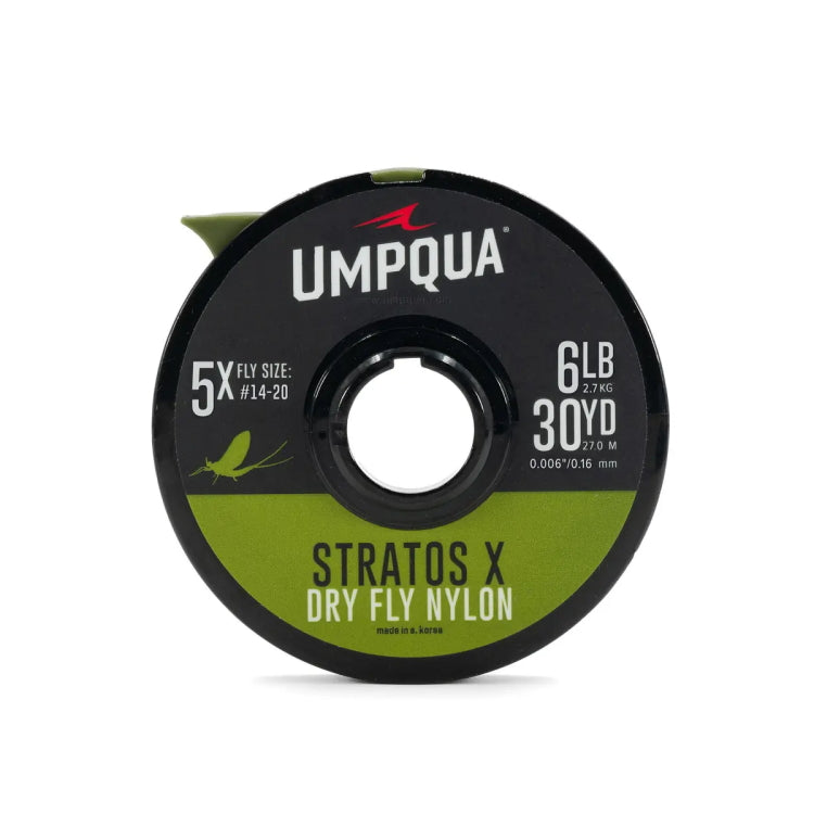 Umpqua Stratos X Dry Fly Grey Camo Tippet
