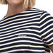 Barbour Ladies Short Sleeve Bradley Top - Navy Stripe 