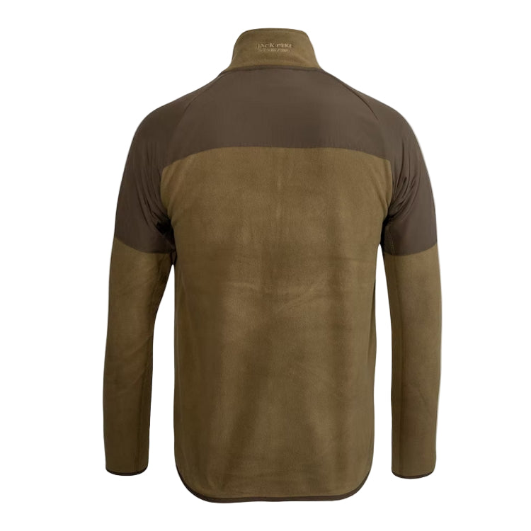 Jack Pyke Bleasdale Half Zip Fleece Top - Dark Mustard