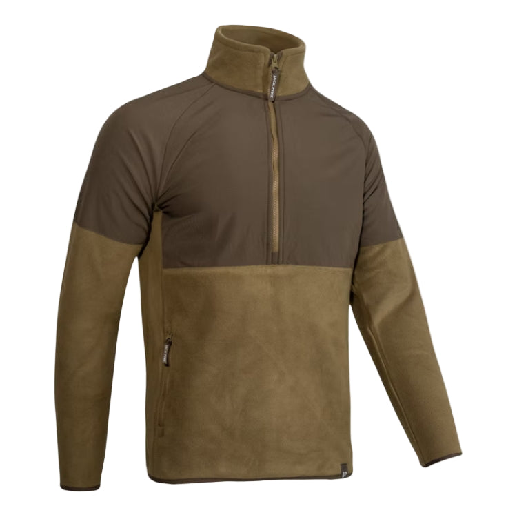Jack Pyke Bleasdale Half Zip Fleece Top - Dark Mustard