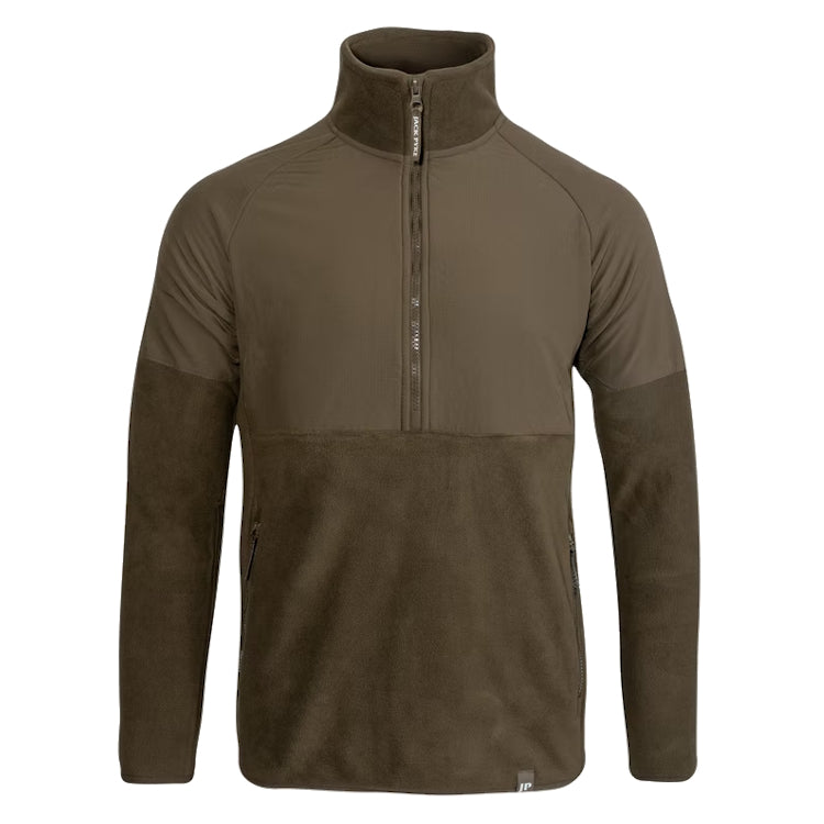 Jack Pyke Bleasdale Half Zip Fleece Top - Dark Olive