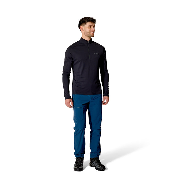 Rab Force LS Zip Top - Black