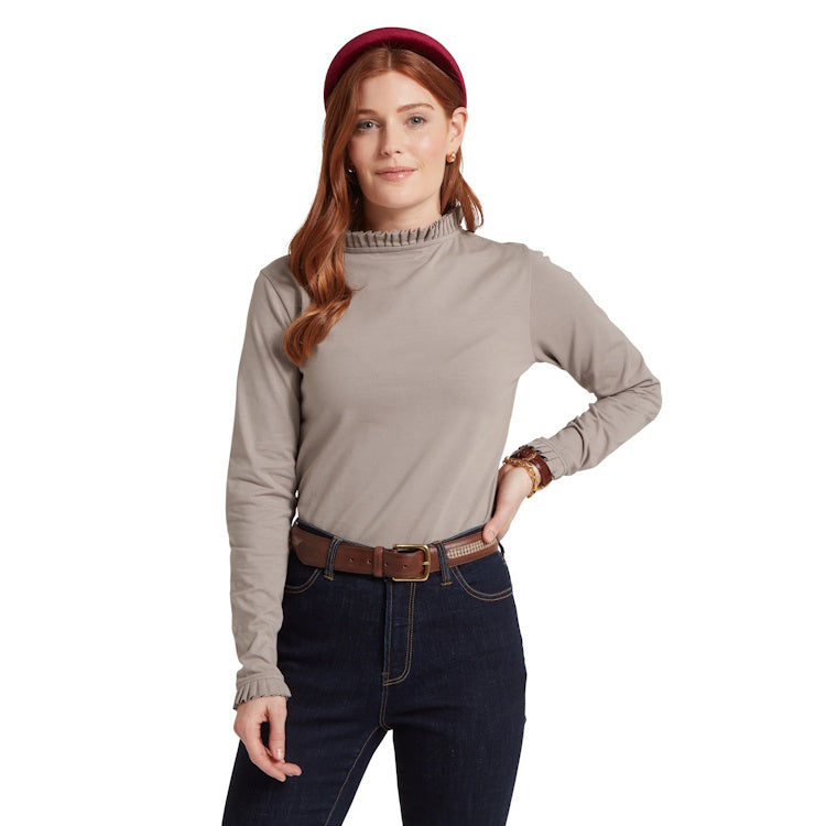 Schoffel Ladies Ilkley Top - Mushroom