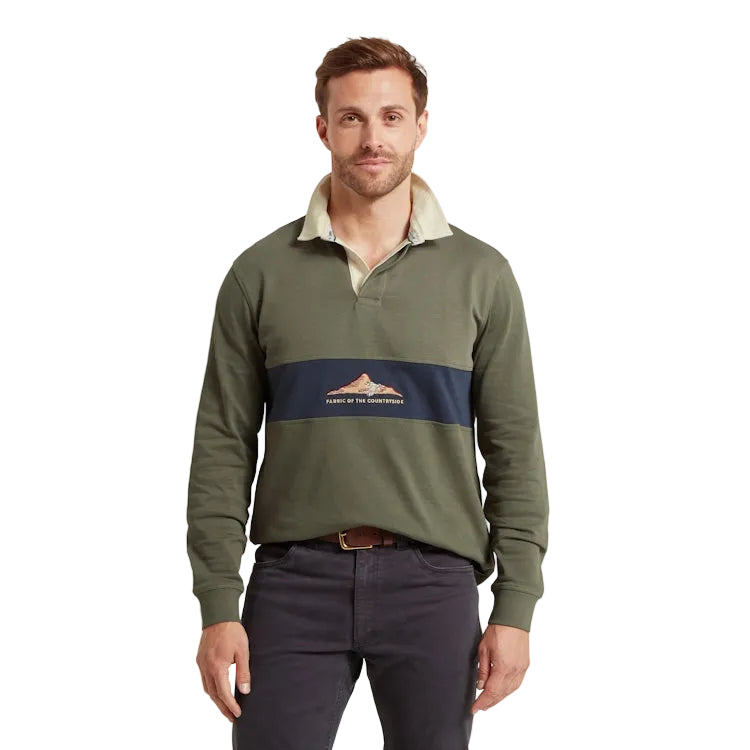 Schoffel Saunton Rugby Top - Beetle Green