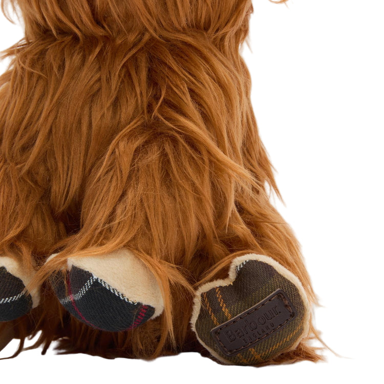 Barbour Dog Highland Cow Toy - Brown/Classic