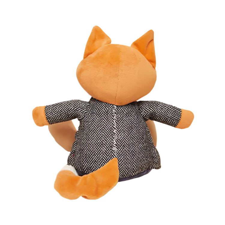 Joules Jonty Tweedy Fox Dog Toy
