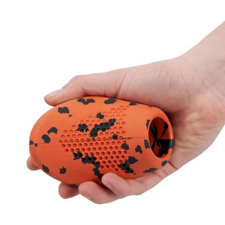 Non-Stop Dogwear Dog Throw Toy - Orange/Black