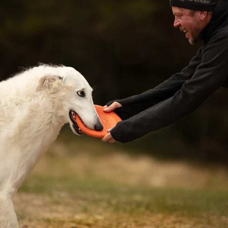 Non-Stop Dogwear Dog Flying Disc - Orange