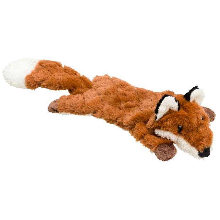 House of Paws Stuffing Free Fox Dog Toy