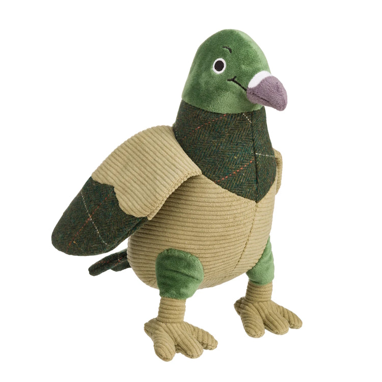 House of Paws Tweed Dog Toy - Pigeon