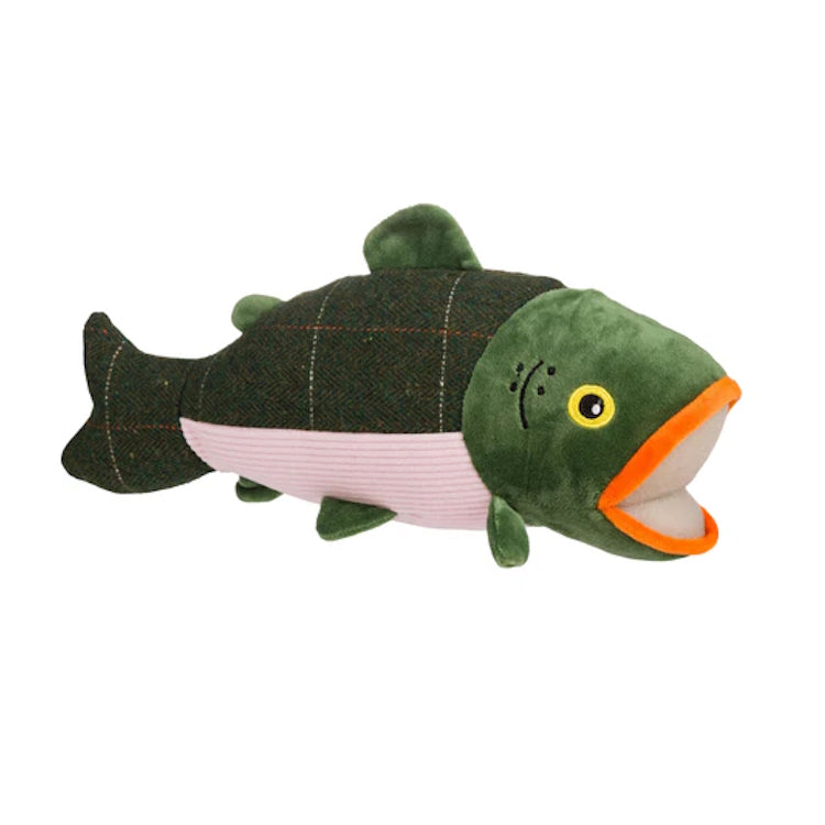 House of Paws Tweed Dog Toy - Salmon
