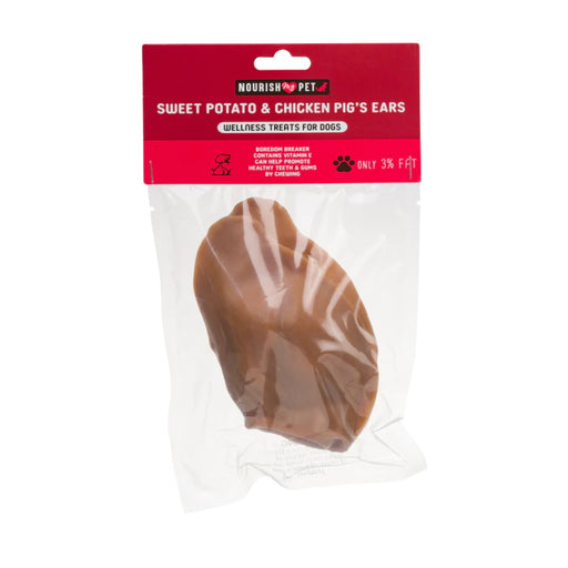 House of Paws Nourish My Pet Dog Treats - Sweet Potato and Chicken Pigs Ears