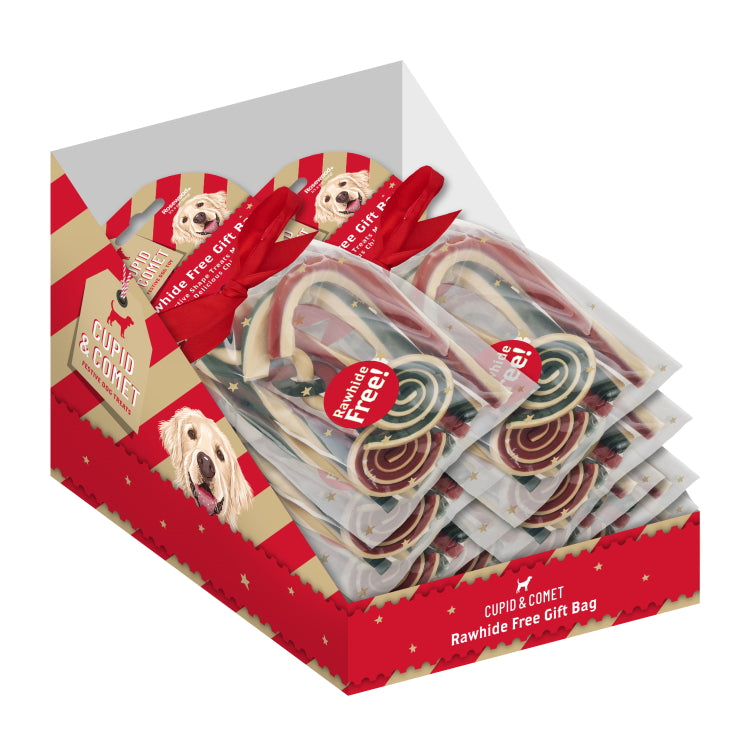 Rosewood Rawhide Free Bumper Christmas Gift Bag