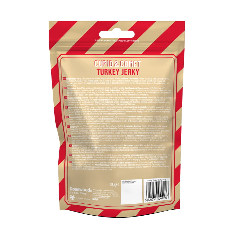 Rosewood Turkey Jerky Dog Treats