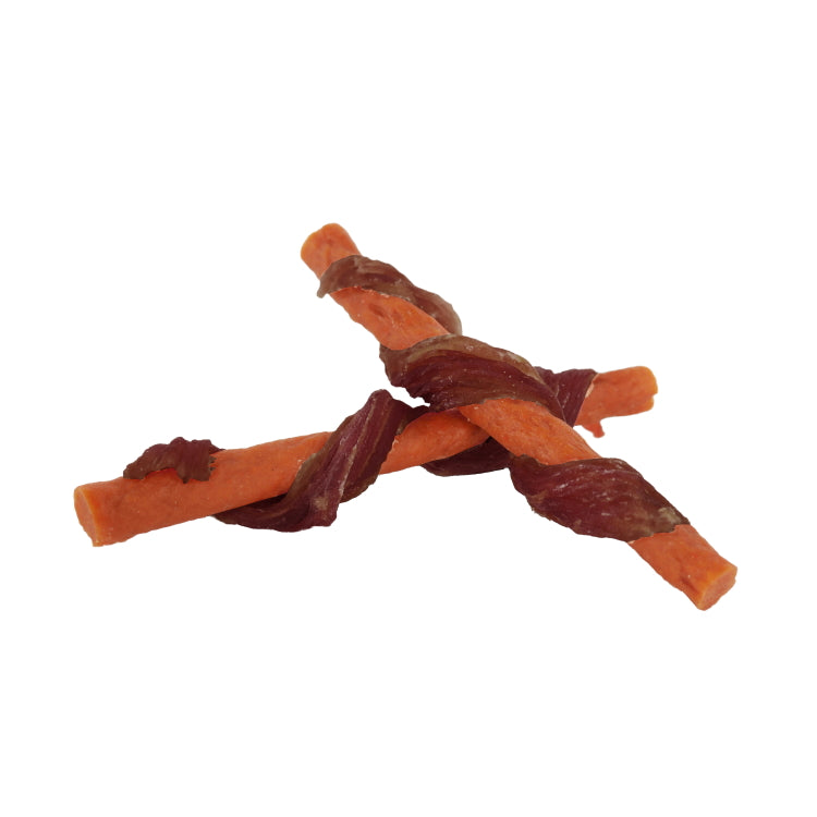 Rosewood Turkey Wrapped Carrot Twist Dog Treats