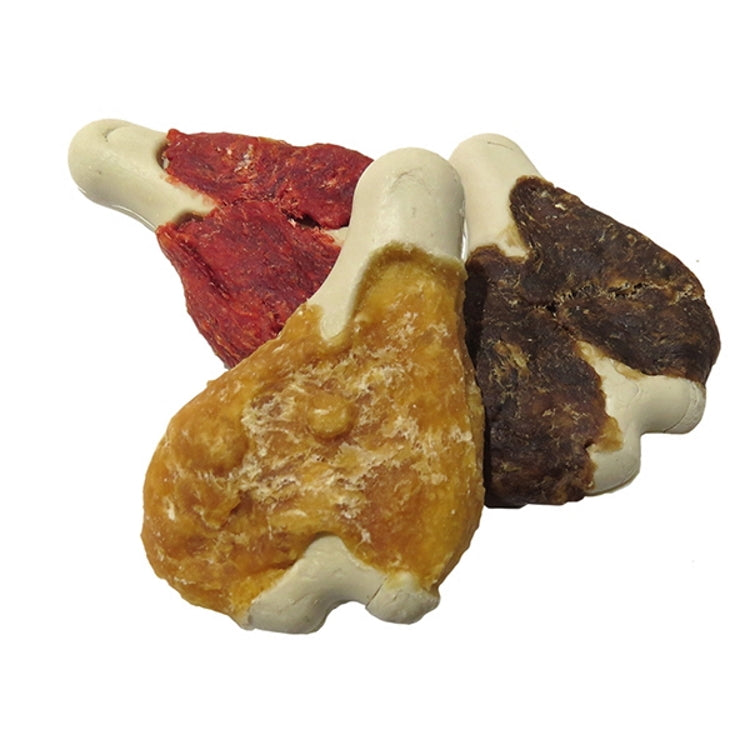 Rosewood Natural Eats Dog Treats - T-Bone Steak Value Pack 14pcs 295g