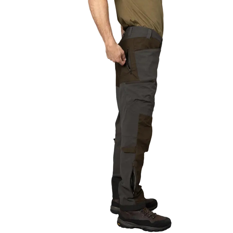 Harkila Ragnar Trousers - Grey/Willow Green
