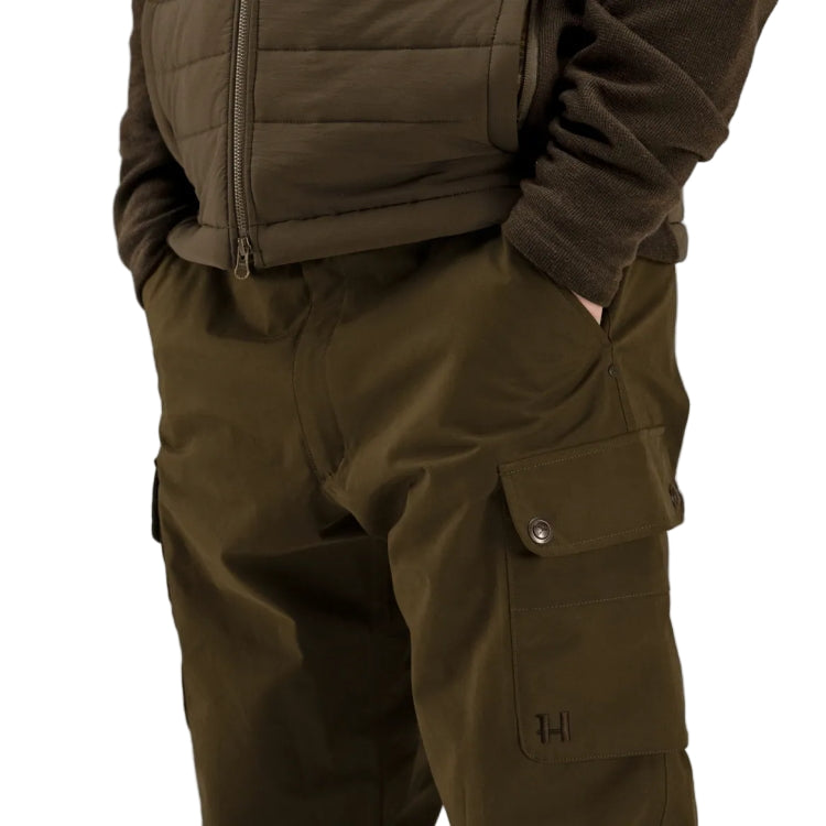 Harkila Retrieve Trousers - Warm Olive