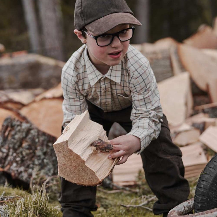 Hoggs of Fife Junior Struther Waterproof Trousers - Dark Green