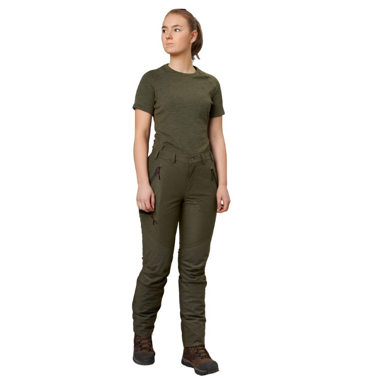 Seeland Ladies Avail Trousers - Pine Green Melange