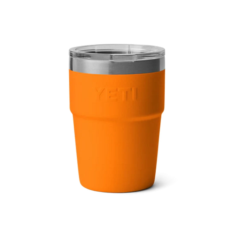Yeti Rambler 16oz Insulated Stackable Tumbler - King Crab Orange