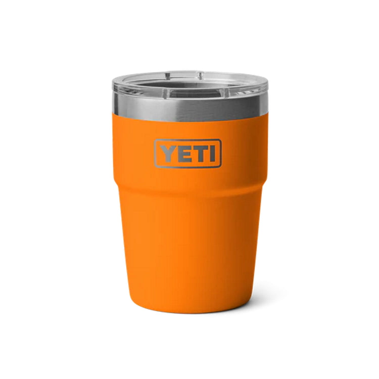 Yeti Rambler 16oz Insulated Stackable Tumbler - King Crab Orange