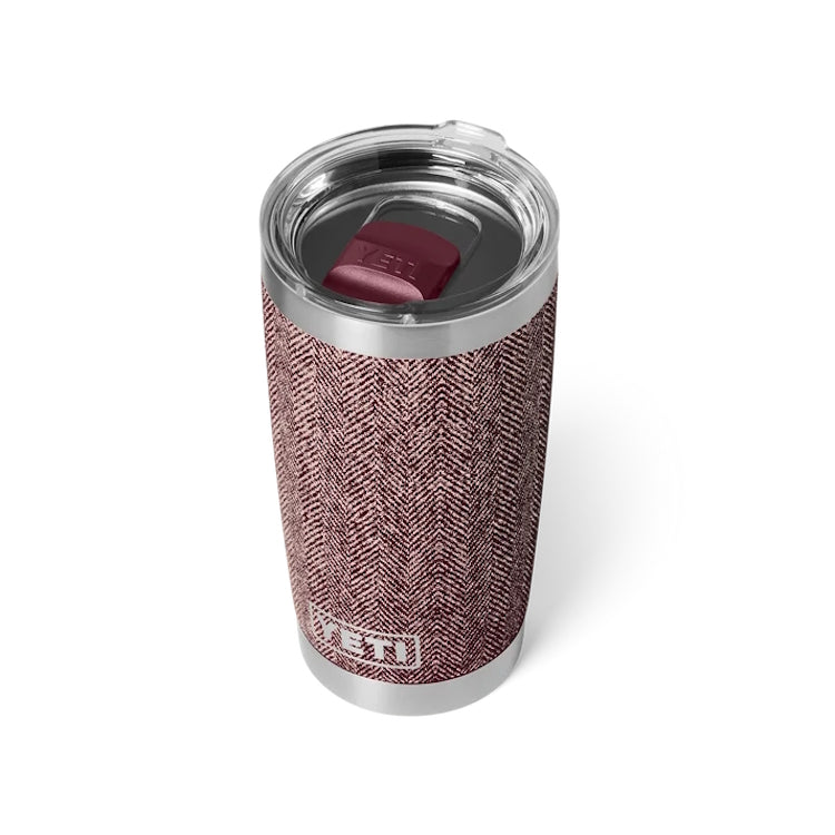 Yeti Rambler 20oz Insulated Tumbler - Riverhead Red Tweed
