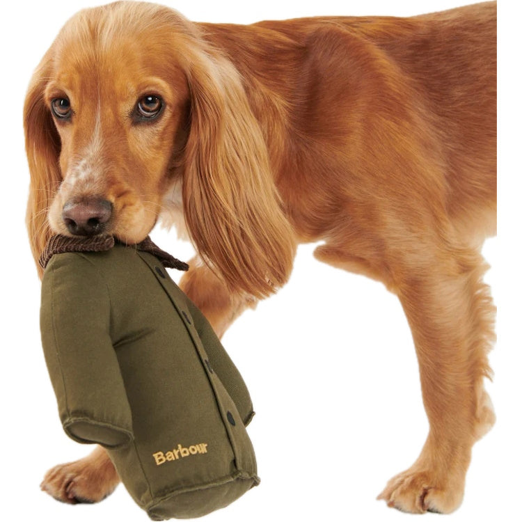 Barbour Jacket Dog Toy
